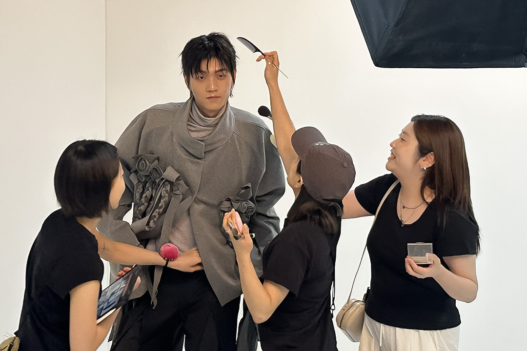 화보 촬영 현장